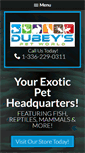 Mobile Screenshot of dubeyspets.com